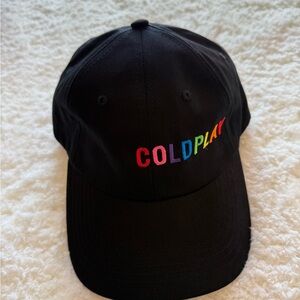 New Coldplay Music of Spheres Tout 2022 Black ball cap hat embroidered